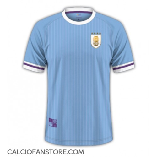 Maglia Calcio Uruguay Prima Divisa Copa America 2024 Manica Corta